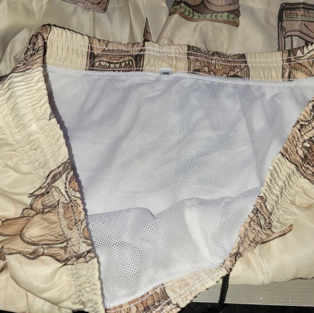 NWOT Men's 3XL Tiki Swimming 🏊‍♂️ Trunks - Picture 5 of 6